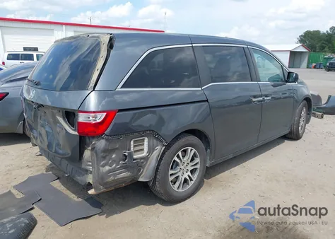 2013 Honda Odyssey Ex from USA, damaged, VIN 5FNRL5H42DB023502